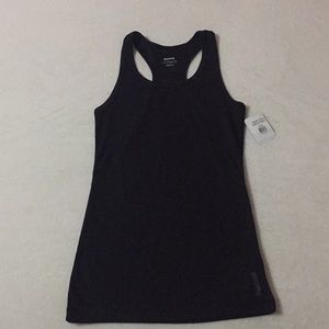 Reebok Black Ribbed Tank